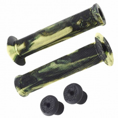 Грипсы COLONY Much Room Grips 115-955R, 30х140мм, черно-неоновый желтый (03-002216)